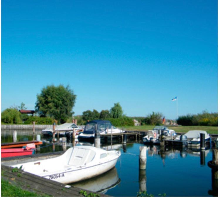 Sonniges Ferienhaus Fischer-Huus Vor Usedom & Direkt Am Haff Und Wasserzugang Monkebude ภายนอก รูปภาพ